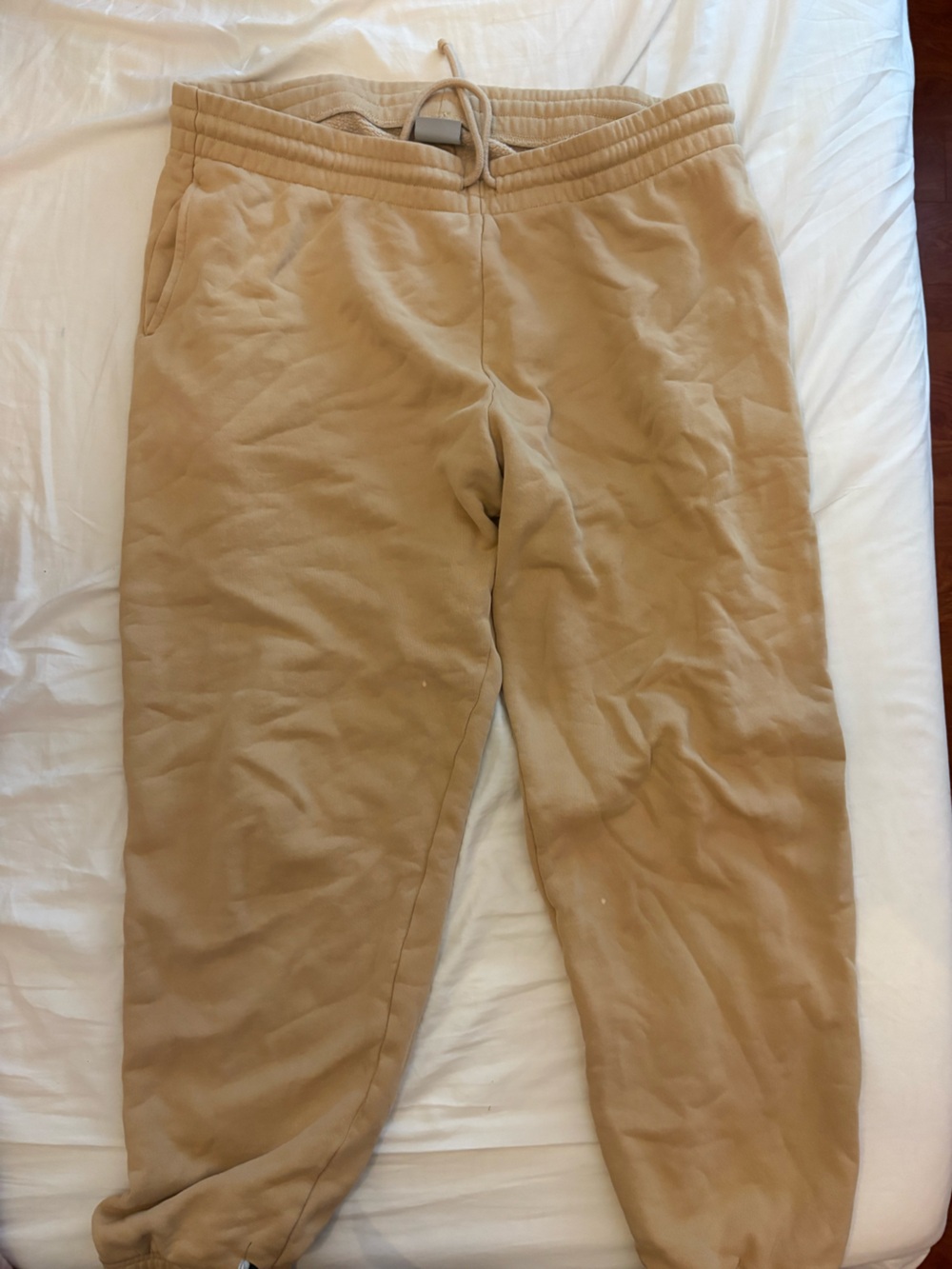 TNA Tan Jogger Sweatpants